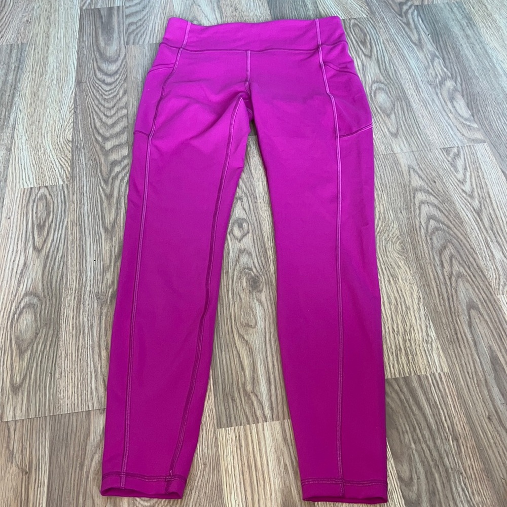 Lululemon invigorate full length leggings sz 8